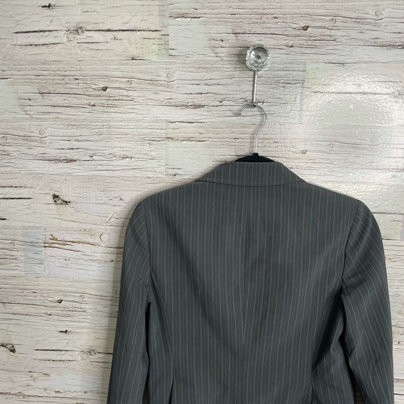 Theory textured wool pinstripe Jovanna TS blazer - Picture 11 of 12